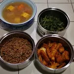 5 Days Tingkat Trial (3 Dishes + 1 Soup)