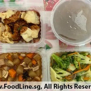 Lunch/Dinner Tingkat (5 Days, 3 Dishes + Soup OR 4 Dishes)