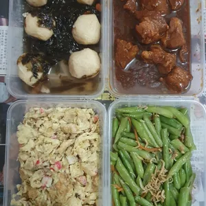Tingkat - 3 Dishes + 1 soup/ 4 Dishes  (20 days)