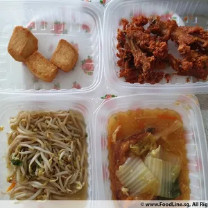 Lunch Tingkat (20 Days, 3 Dishes + Soup OR 4 Dishes)