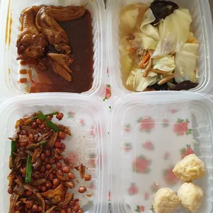 Lunch Tingkat (20 Days, 3 Dishes + Soup OR 4 Dishes)