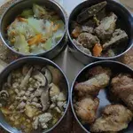 Dinner Tingkat (20 Days, 3 Dishes + Soup OR 4 Dishes)