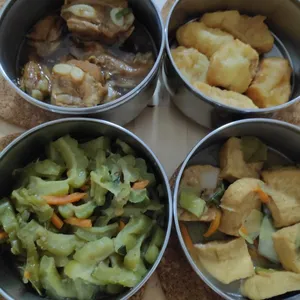 Dinner Tingkat (20 Days, 3 Dishes + Soup OR 4 Dishes)