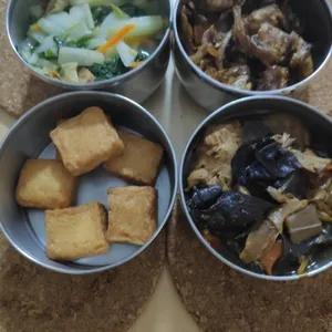 Dinner Tingkat (20 Days, 3 Dishes + Soup OR 4 Dishes)