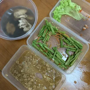Tingkat - 3 Dishes + 1 soup/ 4 Dishes  (20 days)