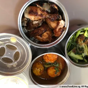 5 Days Tingkat Trial (3 Dishes + 1 Soup)