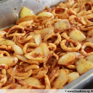参巴苏东 Sambal Sotong chef 