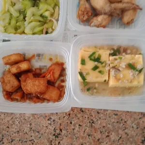Lunch Tingkat (20 Days, 3 Dishes + Soup OR 4 Dishes)