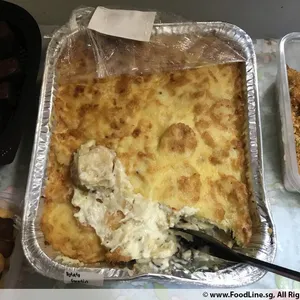 Potato Shiitake Au Gratin