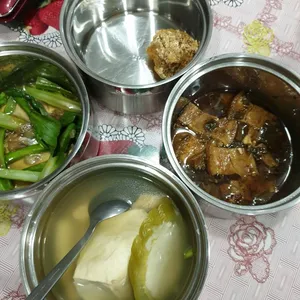 5 Days Tingkat Trial (3 Dishes + 1 Soup)