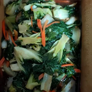 Stir Fried Mixed Vegetable with Egg White Gravy