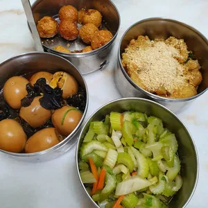 Dinner Tingkat (20 Days, 3 Dishes + Soup OR 4 Dishes)