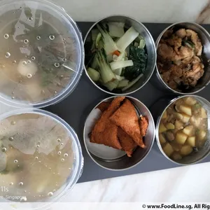 Dinner Tingkat (20 Days, 3 Dishes + Soup OR 4 Dishes)