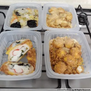 Lunch/Dinner Tingkat (10 Days, 3 Dishes + Soup OR 4 Dishes)
