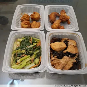 Lunch/Dinner Tingkat (10 Days, 3 Dishes + Soup OR 4 Dishes)