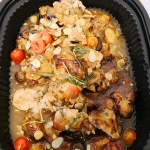 Grilled Honey Dijon Oregano Chicken <i> coated with an extremely tantalising glaze </i>