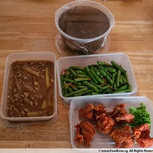 Tingkat - 3 Dishes + 1 soup/ 4 Dishes  (20 days)