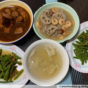 Trial Tingkat - 3 Dishes + 1 soup/ 4 Dishes (5 days)