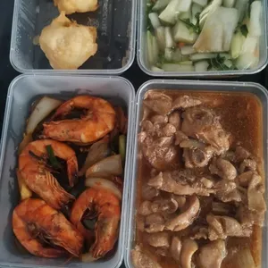 Jessie Catering Tingkat Meal - 3 dishes + 1 soup/ 4 dishes (10 days) - Promotion!