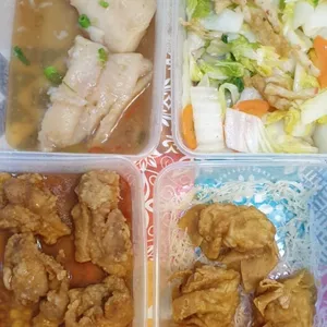 Tingkat - 3 Dishes + 1 soup/ 4 Dishes  (20 days)