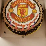MANCHESTER (*Price from $58.90 onward) (Size: 8 Inch (12-18 pax)) (Flavours: Chocolate) (Eggless: No) (Big Candles: 3) (Small Candles: 5)
