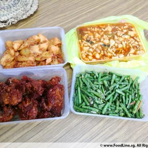 Jessie Catering Tingkat Meal - 3 dishes + 1 soup/ 4 dishes (10 days) - Promotion!