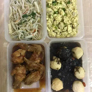 Trial Tingkat - 3 Dishes + 1 soup/ 4 Dishes (5 days)
