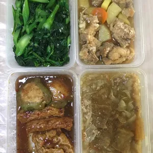 Trial Tingkat - 3 Dishes + 1 soup/ 4 Dishes (5 days)