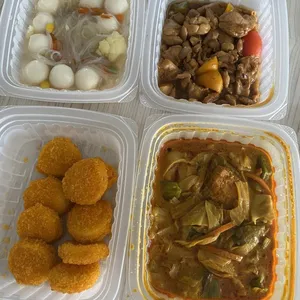 Lunch/Dinner Tingkat (5 Days, 3 Dishes + Soup OR 4 Dishes)