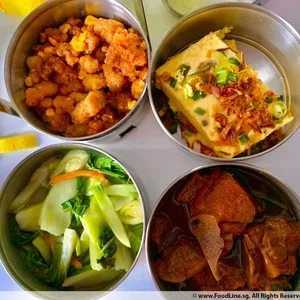 Dinner Tingkat (20 Days, 3 Dishes + Soup OR 4 Dishes)