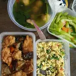 Tingkat - 3 Dishes + 1 soup/ 4 Dishes  (20 days)