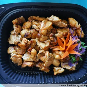 Japanese Smoke Chicken with BBQ Sauce