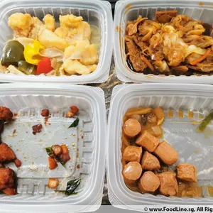 Lunch/Dinner Tingkat (5 Days, 3 Dishes + Soup OR 4 Dishes)
