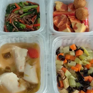 Lunch Tingkat (20 Days, 3 Dishes + Soup OR 4 Dishes)