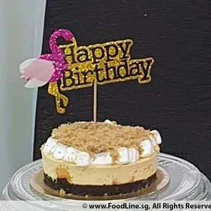FREE AMICI homemade Salted Egg Yolk Floss Cheesecake