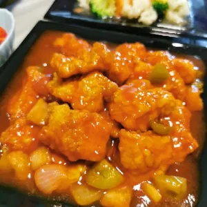 Sweet and Sour Fish Fillets with Bell Peppers