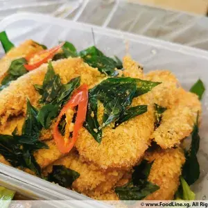 麦片大虾 Deep Fried Oat Battered Prawn