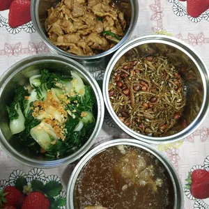 5 Days Tingkat Trial (3 Dishes + 1 Soup)