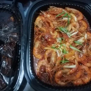 参巴鲜虾 Sambal Prawn