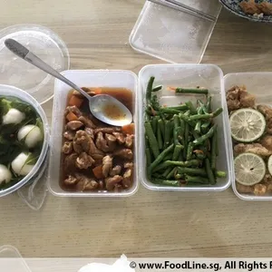 Trial Tingkat - 3 Dishes + 1 soup/ 4 Dishes (5 days)