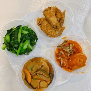 Trial Tingkat - 3 Dishes + 1 soup/ 4 Dishes (5 days)