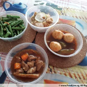 Trial Tingkat - 3 Dishes + 1 soup/ 4 Dishes (5 days)
