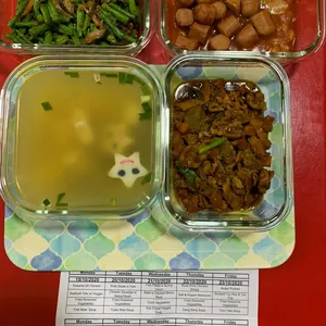 Dinner Tingkat (20 Days, 3 Dishes + Soup OR 4 Dishes)