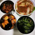 Dinner Tingkat (20 Days, 3 Dishes + Soup OR 4 Dishes)