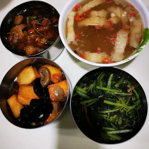 Dinner Tingkat (20 Days, 3 Dishes + Soup OR 4 Dishes)