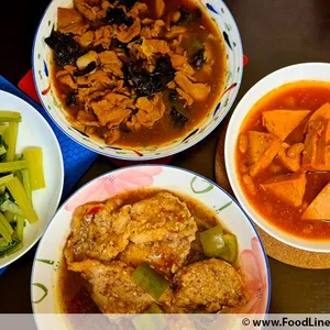 Trial Tingkat - 3 Dishes + 1 soup/ 4 Dishes (5 days)