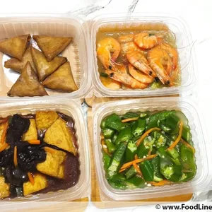 Lunch Tingkat (20 Days, 3 Dishes + Soup OR 4 Dishes)