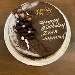 Signature Chocolate Mousse Etoile (Eggless Option Available) (Size/Weight: 16cm) (Qty of Big Candles: 10) (Qty of Small Candles: 5)