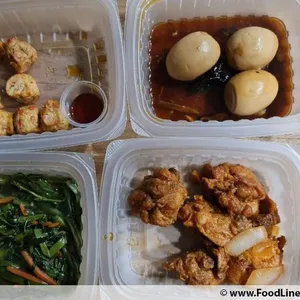 Dinner Tingkat (20 Days, 3 Dishes + Soup OR 4 Dishes)