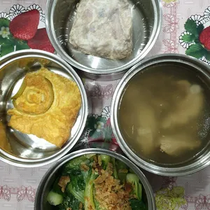 5 Days Tingkat Trial (3 Dishes + 1 Soup)